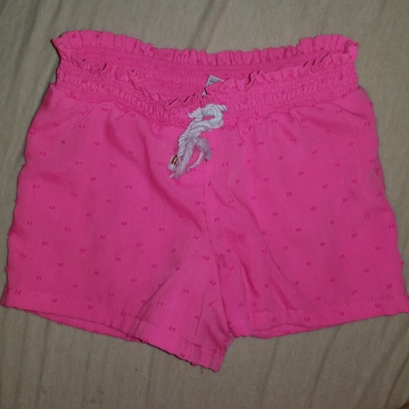GIRLS HOT PINK SHORTS SIZE 6 - Picture 3 of 4